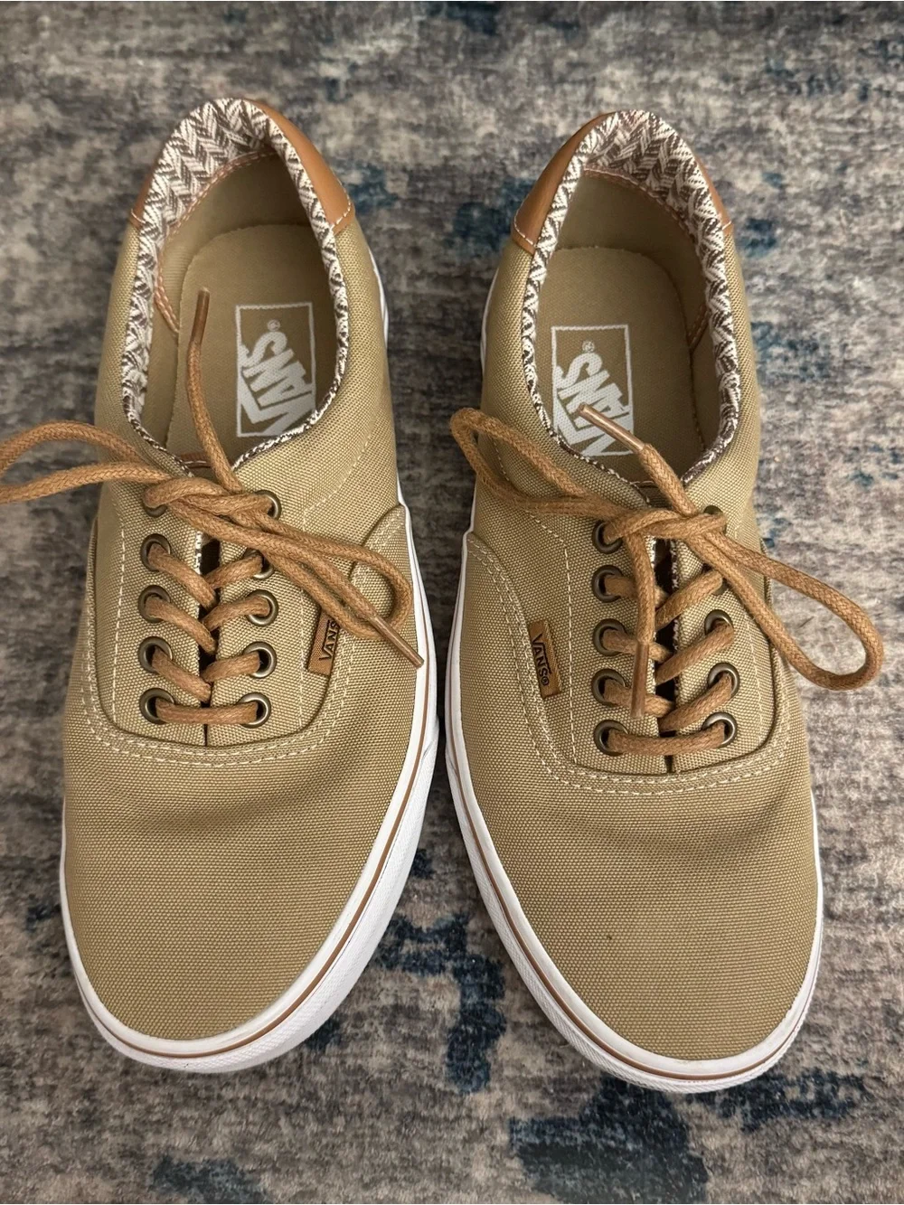 Vans Era 59 C&L - Khaki Chevron-Size 8‎ Men/Size 9.5 Women